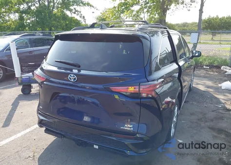 2021 Toyota Sienna Xse from USA, damaged, VIN 5TDDSKFC0MS024486